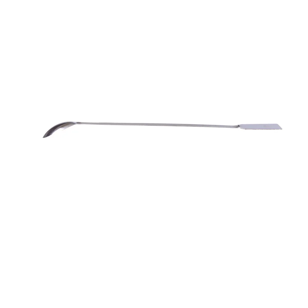 1Pcs Length 200mm High Quality Horn Spoon,Medicinal Ladle With Spatula,Laboratory Supplies