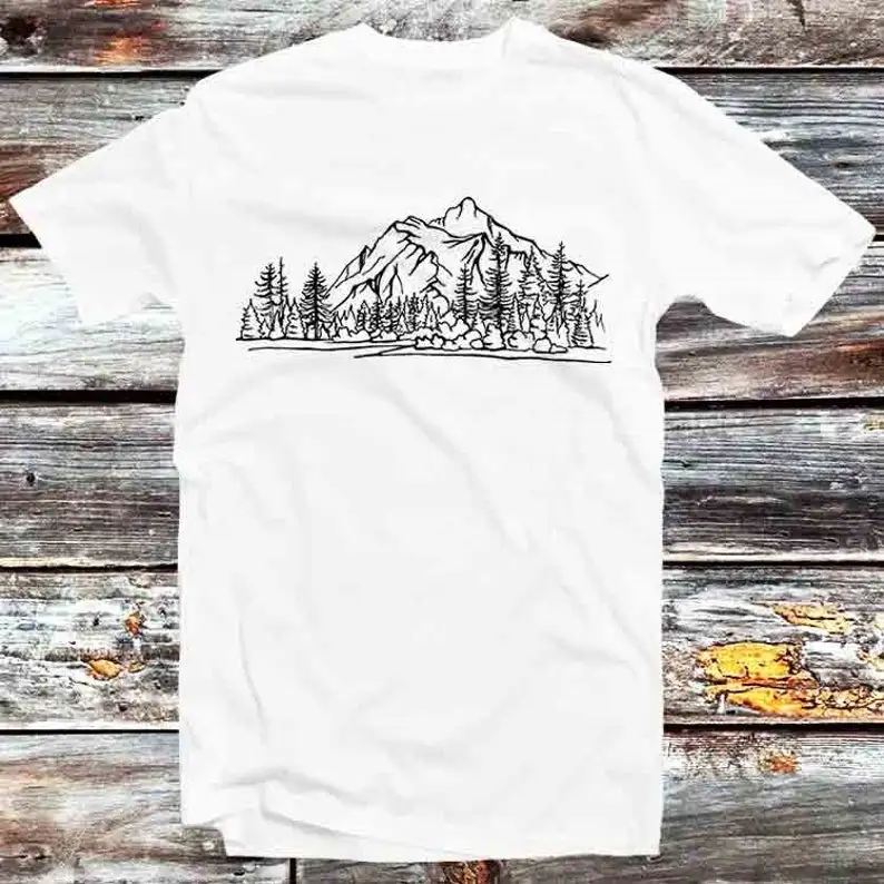 

Mountain Forest Pine Trees Tee