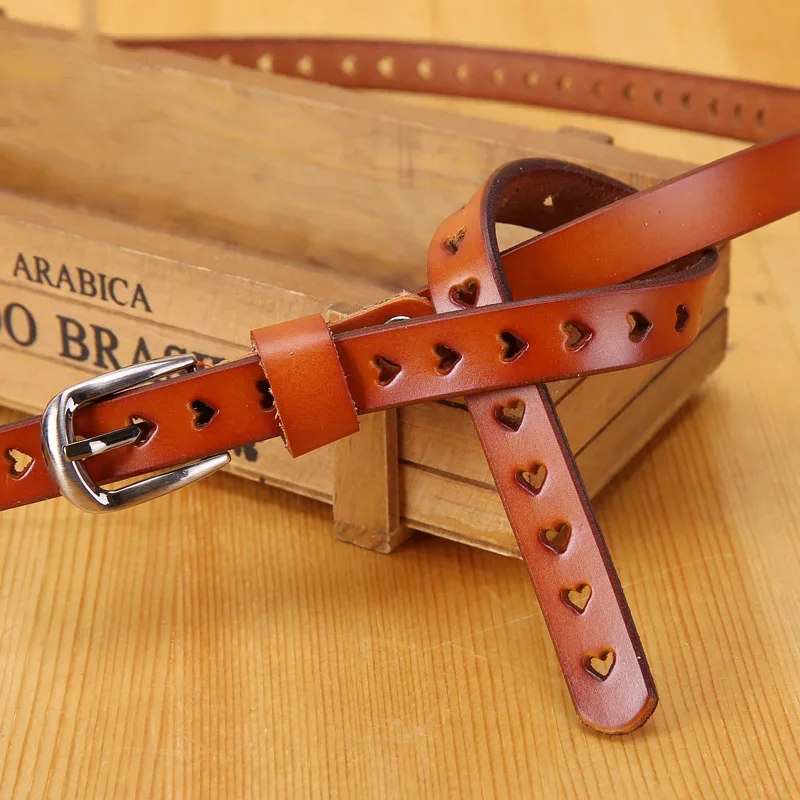 Women Genuine Leather Belt Solid Color Star Product Casual Dress For Jeans Designer Belts Women High Quality Fashion Belt LB2222