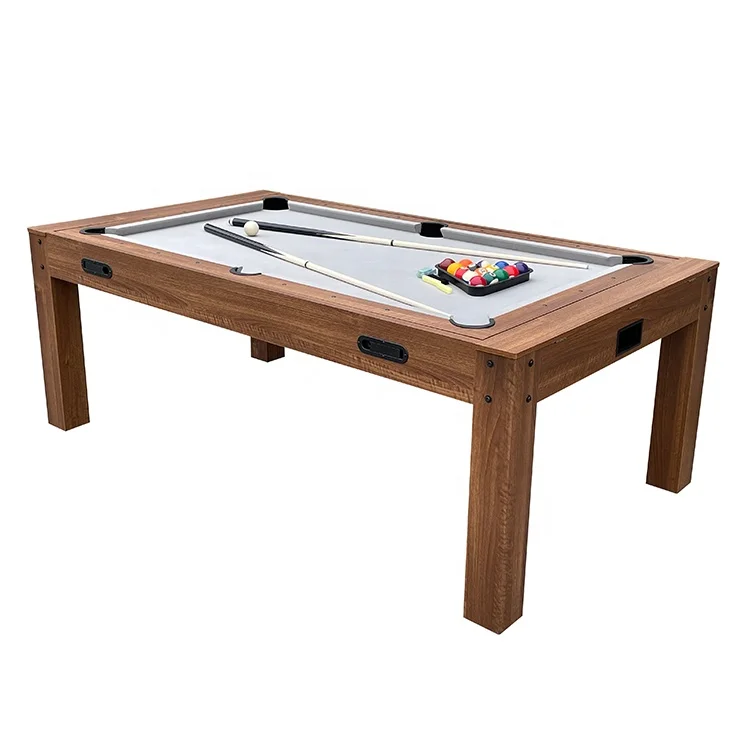 American Billiards Leather Pocket 4 in 1 Standard Multipurpose Table