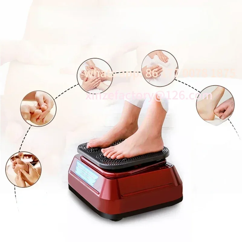 Customizable nnovative Foot Therapy Device, Qi-Blood Circulation Booster, High-Frequency Spiral Vibration Massager for Home