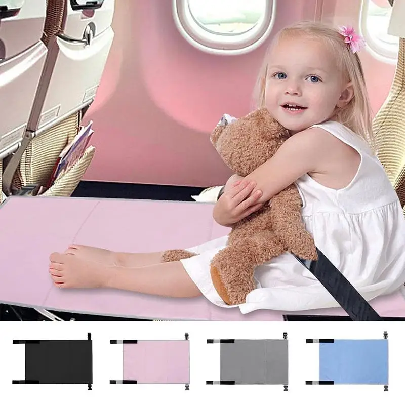 

airplane seat extender for Kids Babies Portable Travel Bed Plane Foot Hammock Airplane Leg Rest for Flying Sleeping Kids