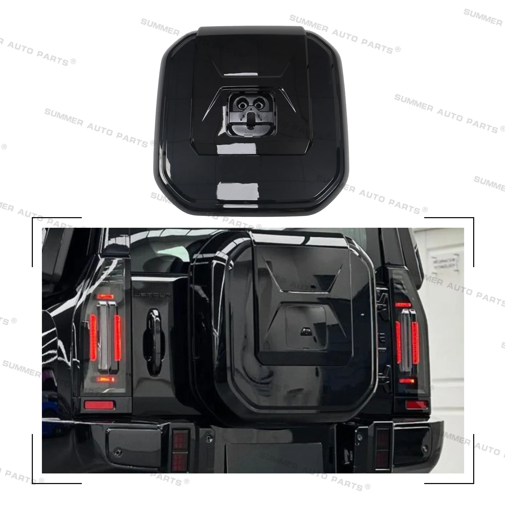 Hot Selling Car Spare Wheel Tire Cover Car Exterior Accessories Spare Tire Cover For Jetour T2 Accessories