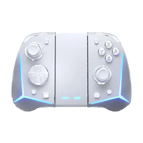 EasySMX S15 L/R 인체공학적 조이패드 무선 RGB 컨트롤러 Nintendo Switch/OLED, Gyroscop, Amiibo, Hall Effect와 호환 가능