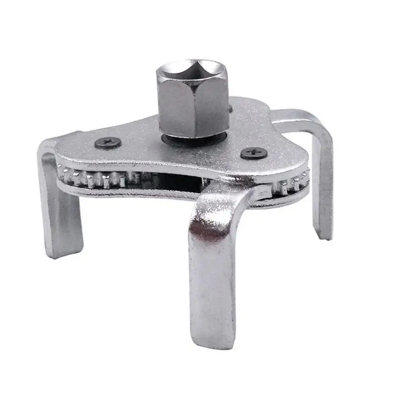 

31BC Oil Filter Wrench Spanner With Flat Foot Designs Adjustable Disassembly Removal Suitable For Car Owners And Repair Shops