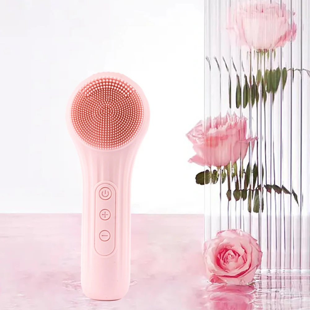 Sonics Facial Cleanser Waterproof Silicone Facial Cleansing Brush For All Skin Type