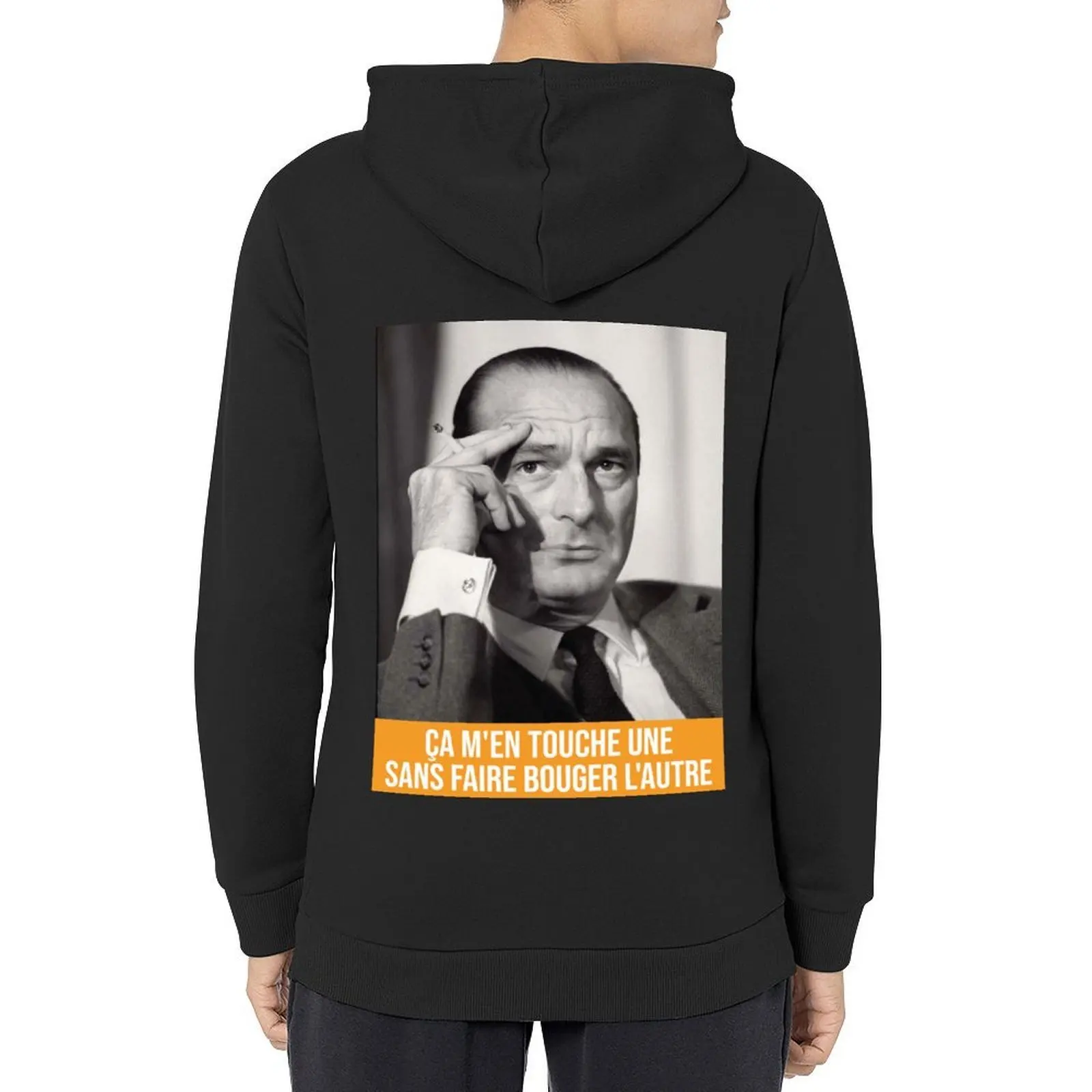 

it touches me one ... - Jacques Chirac Hoodie autumn clothes mens clothes men's clothes new in hoodies & sweat-shirt