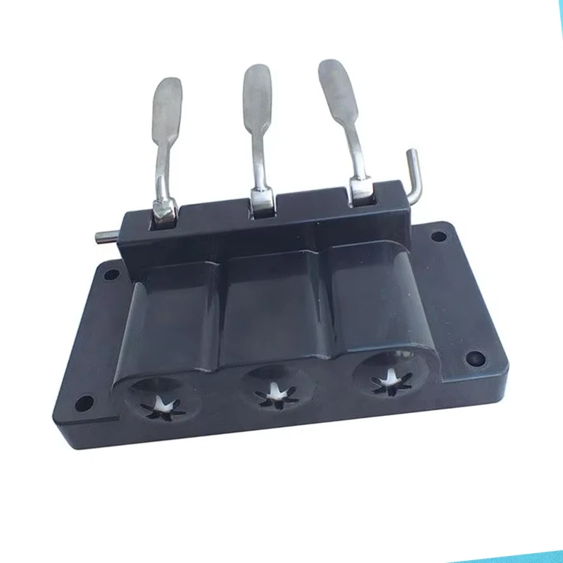 Комплект выпускного клапана и ручки 2024 для машины для мороженого, черные запасные части, совместимые с Spaceman, Carpigiani, Oceanpowe