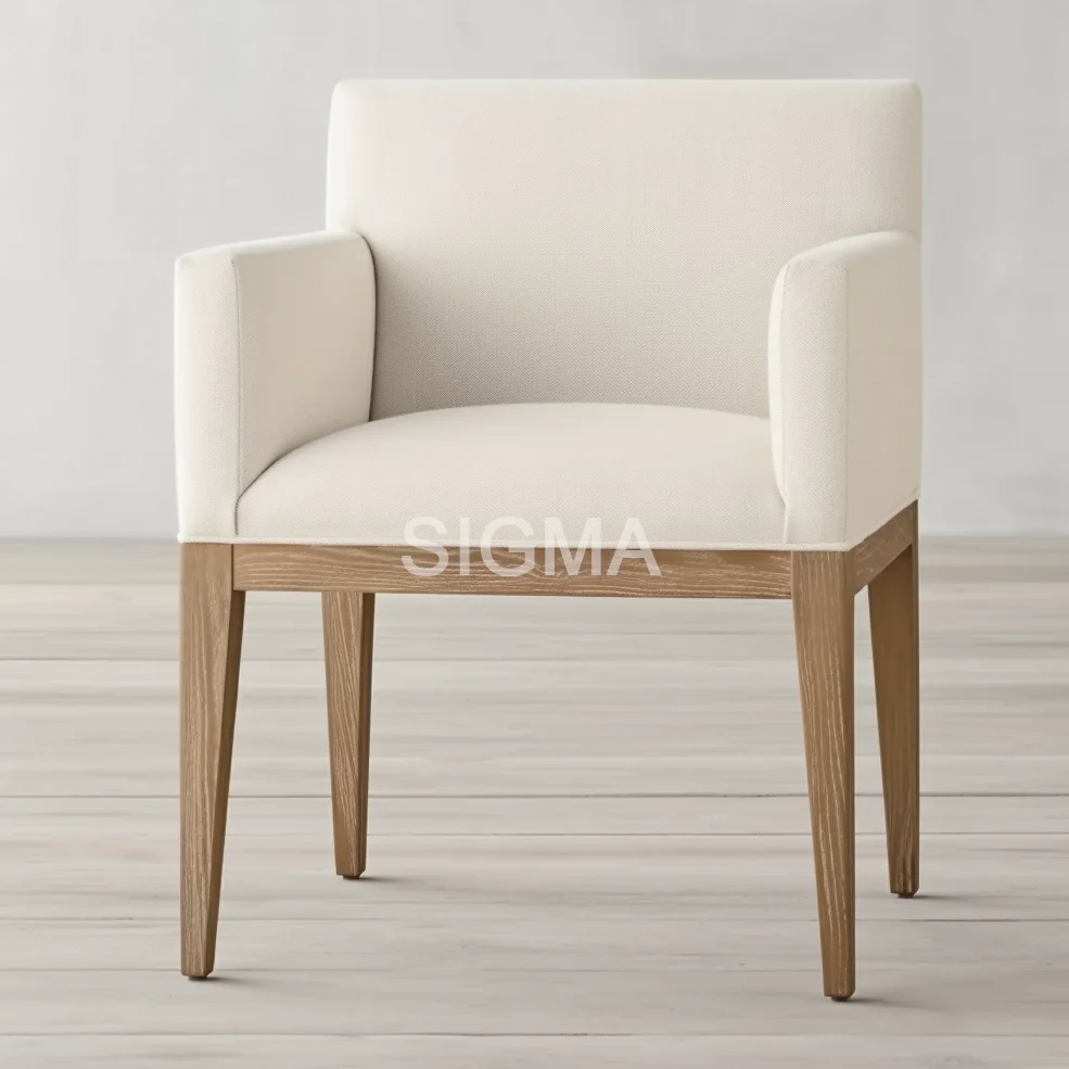 Sigma Modern Wood Dining Room Set with Ladder Back Chairs-Eco-Friendly Convertible Space-Saving Durable Comfortable for Home Use
