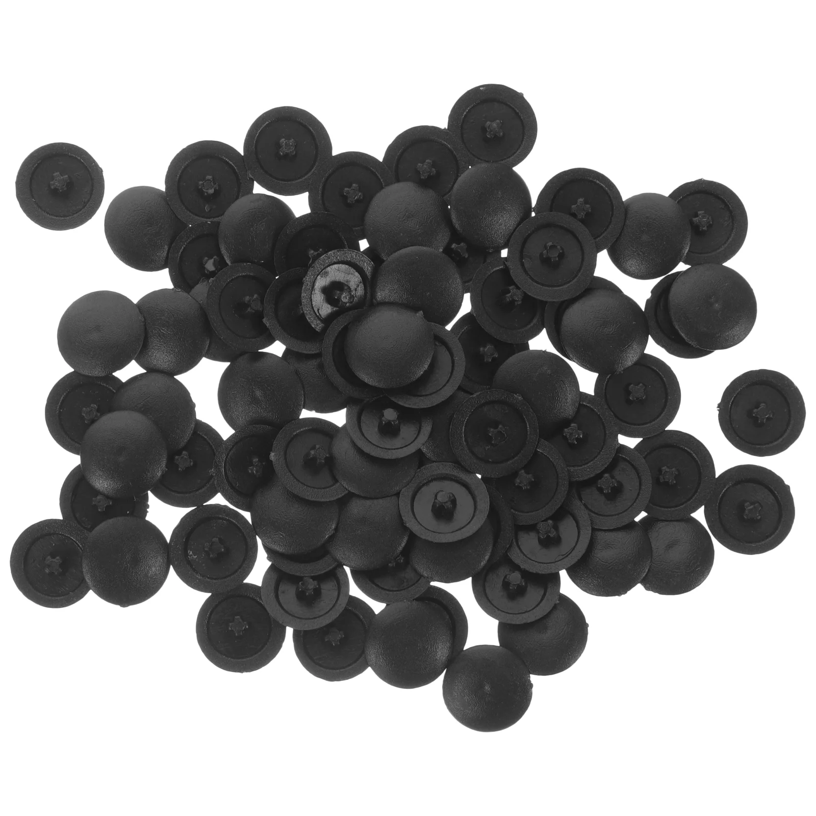 400 Pcs Screw Cap Caps Covers Screws Flipping Tops Mirror Nails Furniture Decoration Plastic