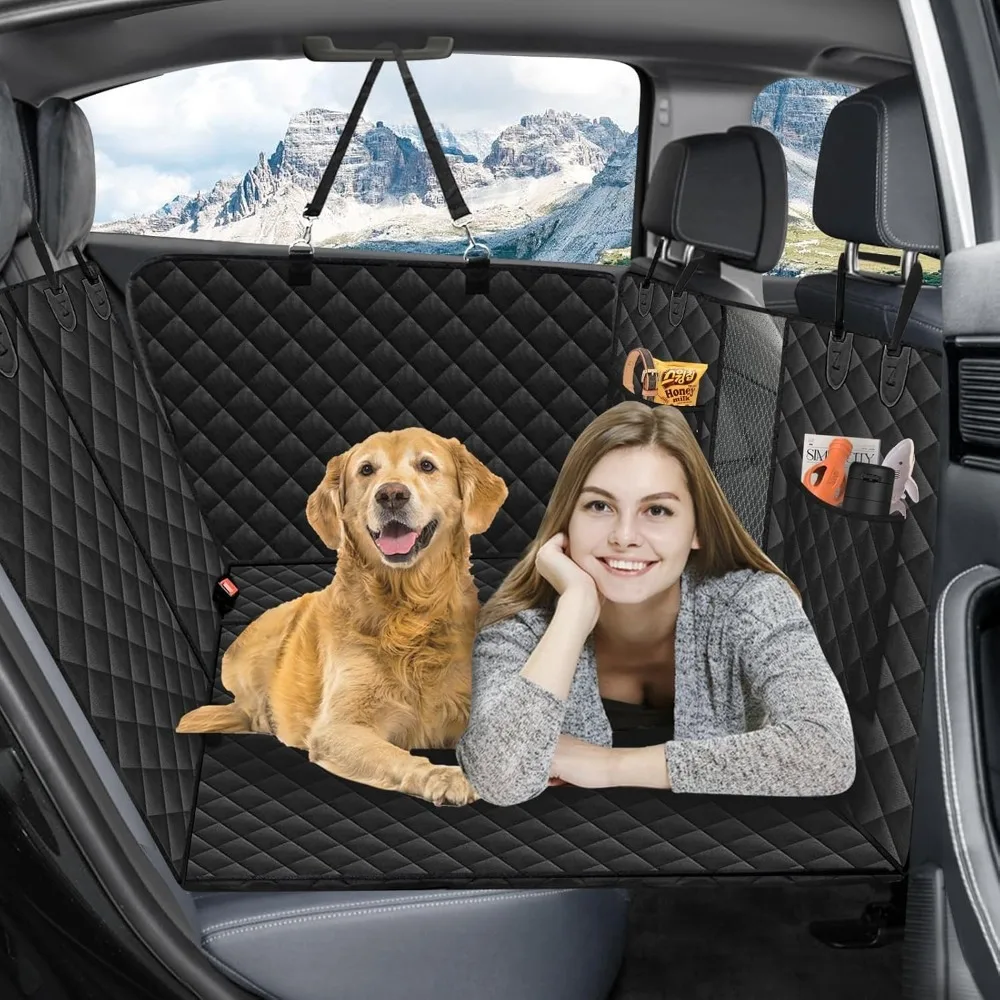 

Back Seat Extender for Dogs, Hard Bottom Dog Seats Cover, Heavy Duty Pet Cruiser, Hard Bottom Car Seat Cover, Dog Hammock