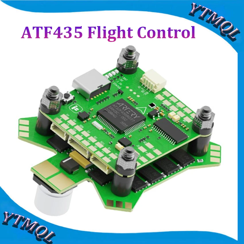 IFlight BLITZ ATF435 55A Stack BLITZ ATF435 Flight Control Bec Output w/ E55S 55A 4-IN-1 2-6S ESC For FPV Racing Drone