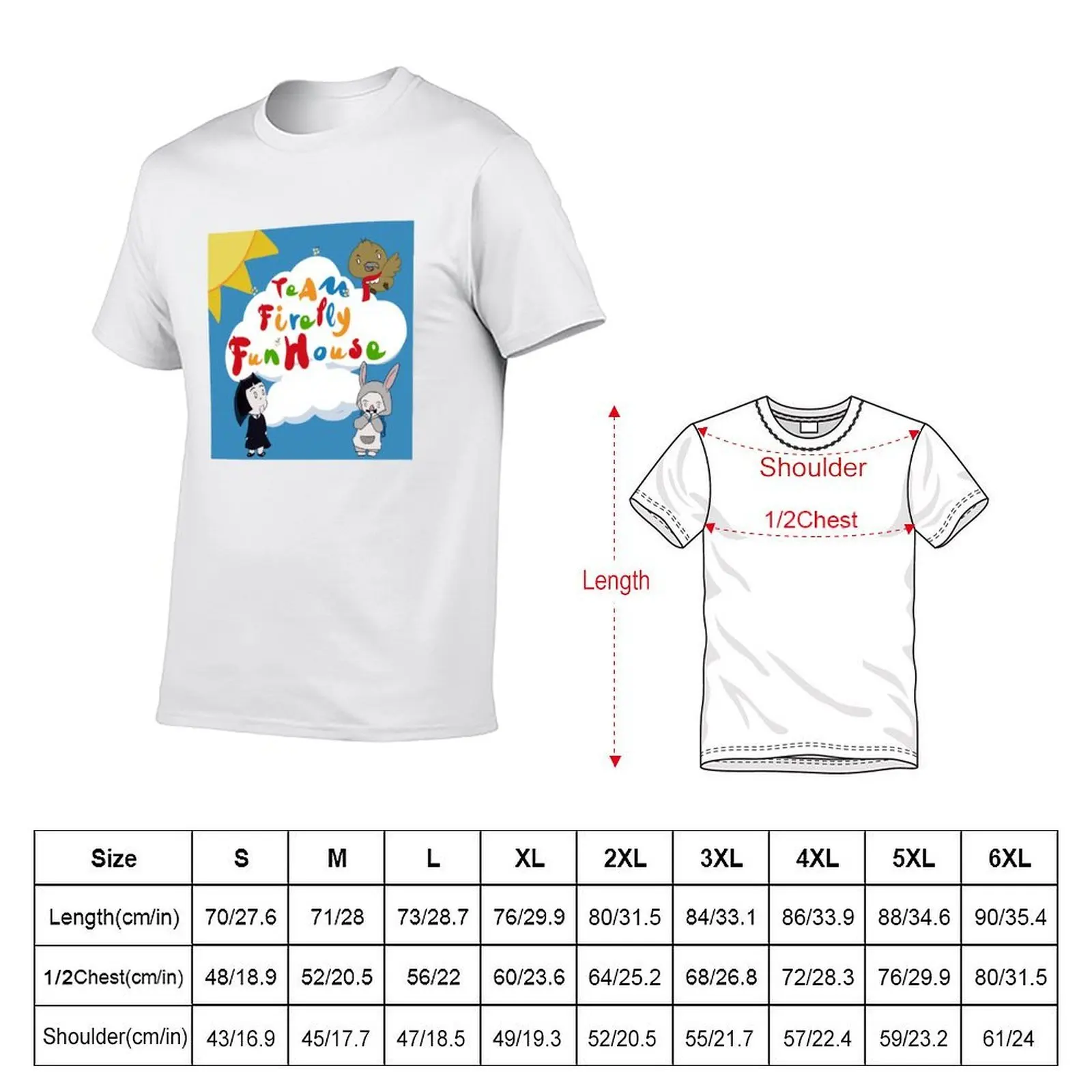Team Firefly Funhouse T-Shirt street wear cotton man t-shirts men clothing