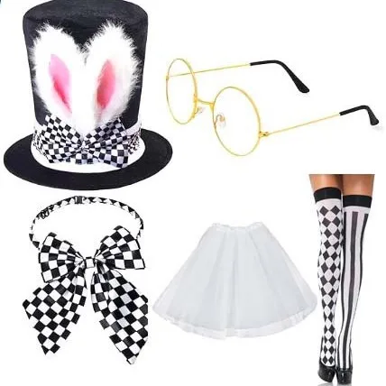 Easter Rabbit Ear Hat Stage Performance Props Party Decoration Set Carnival Party Costume Cosplay Accessories