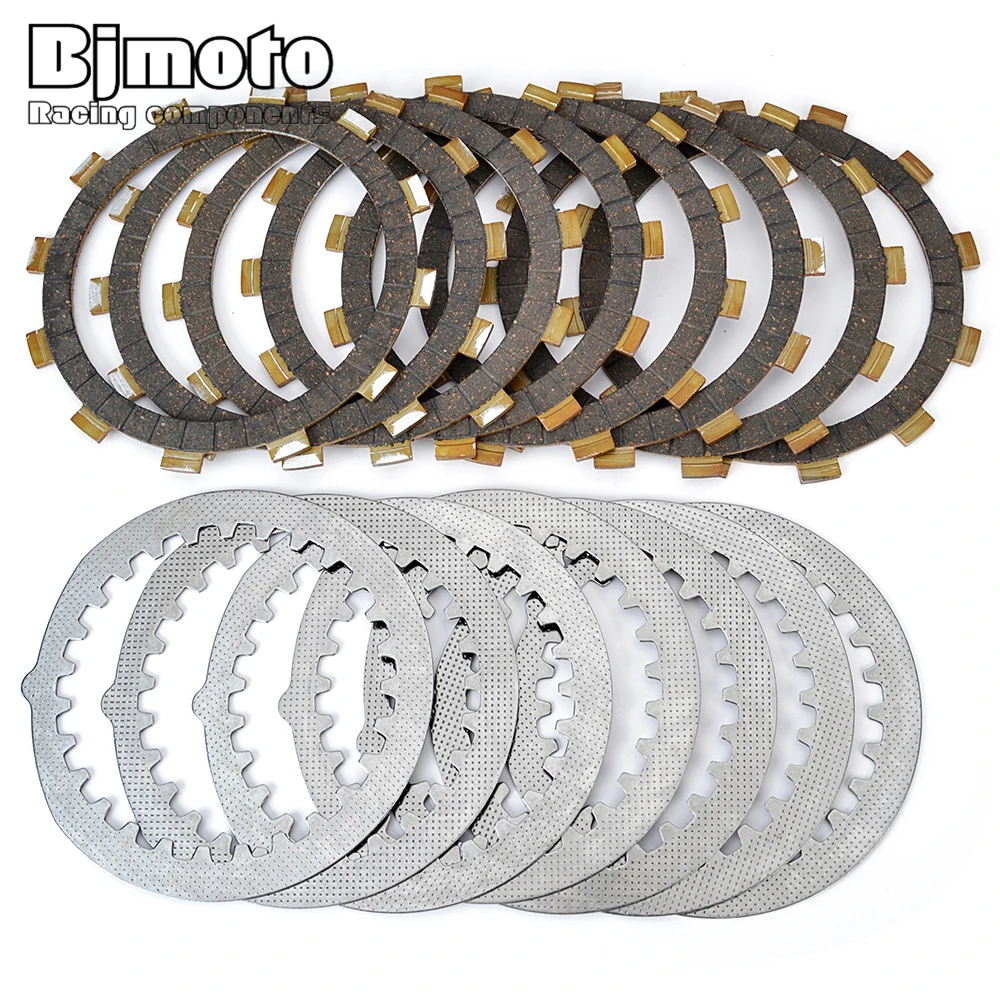 Motorcycle Clutch Friction Plates For Yamaha XJ600 51J XJ 600 Diversion (S-TYPE) XS500B XS500C XS500D XS500E FZ600 YX600 Radian