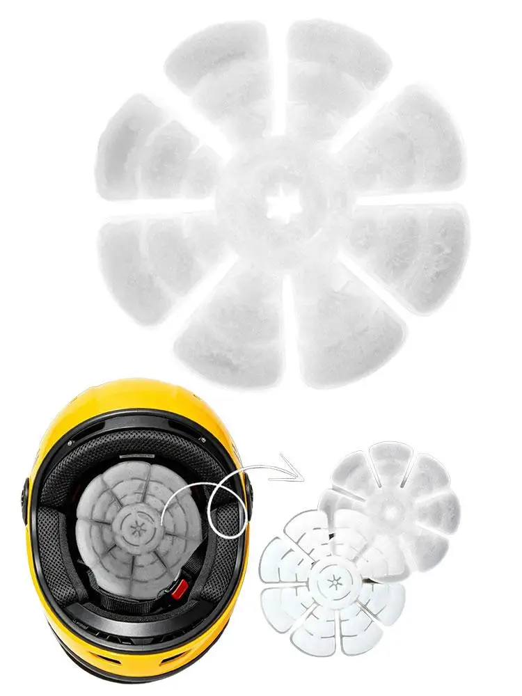 AliExpress NONE Summer Cooling Gel Ice Pack Adjustable Cooling Pad For Helmet Hat Keep Cool Reusable Cold Compress Travel Outdoor Accessories