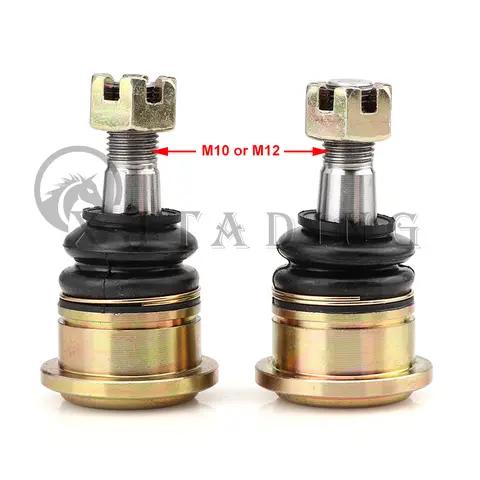 M10/M12 32X10mm Swing Arm Suspension Ball joint สําหรับ 110cc 125cc 150cc 200cc 250cc ATV UTV Go Kart Buggy Golf Quad ชิ้นส่วนจักรยาน