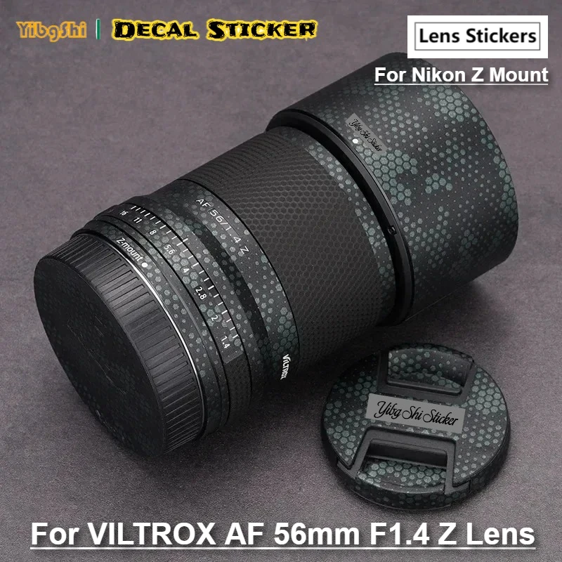 

Для VILTROX AF 56 мм F1.4 Z (для Nikon Z Mount) Наклейка Кожа Виниловая пленка Объектив камеры Защитная наклейка Защитное покрытие