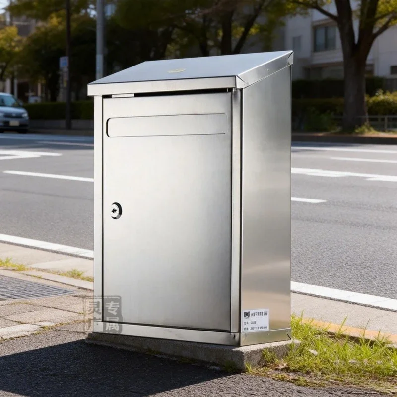 

Communication Large Packages Mailbox Inlay Wall Outer Mail Boxes Outdoor Parcel Mailbox House Mail Box Christmas Santa Claus Box