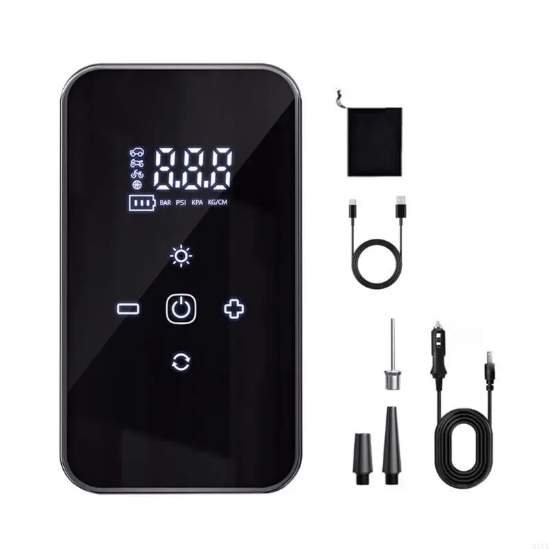 

2025 New High Efficiency Vehicle Starting Device Digital Tire Inflator Electric Air Compressor for Accurate Pressure