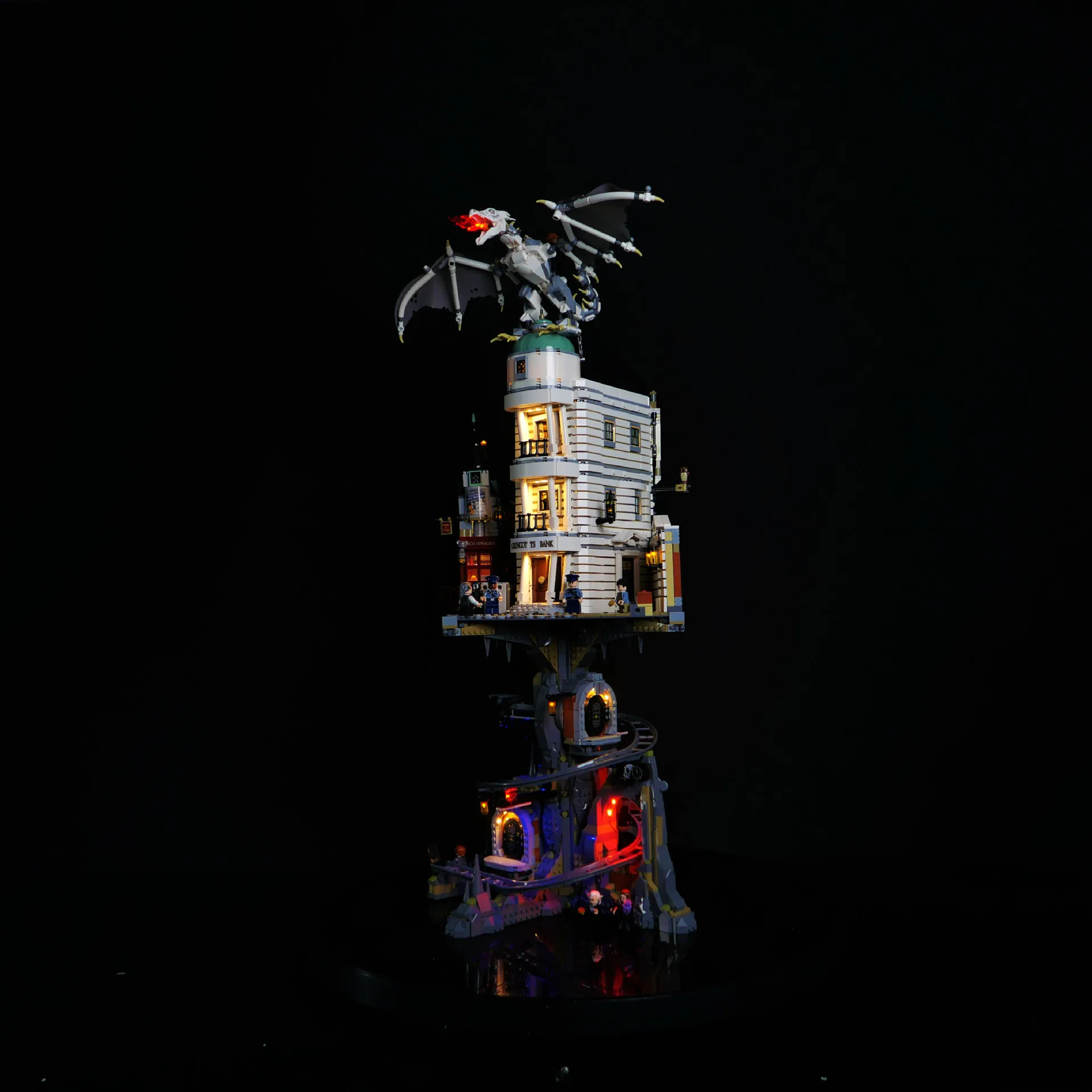 LED Light For 76417 Gringotts Wizarding Bank Lamp Building Blocks Bricks  (Not Include Block Model)