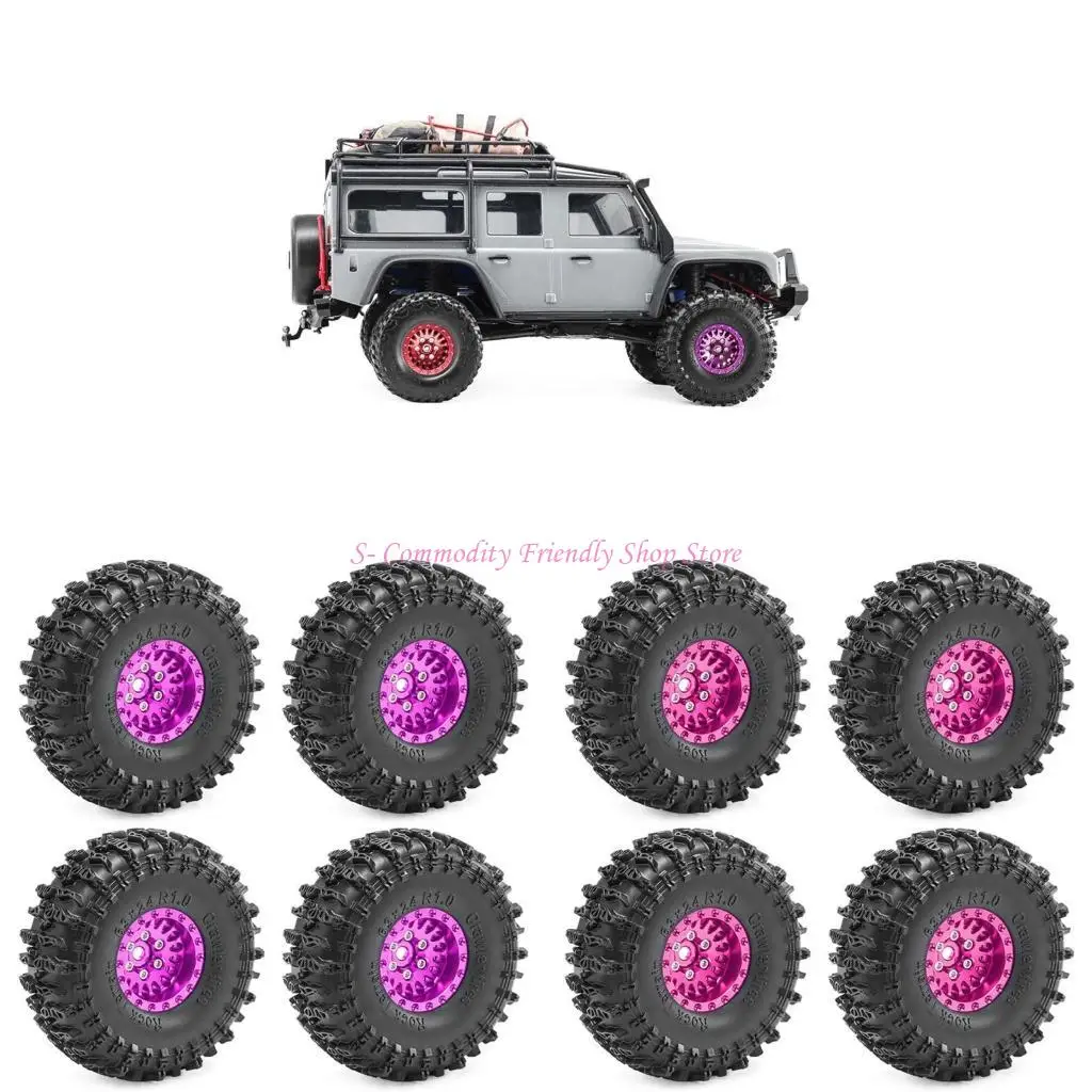 

85ae 1/24 модель автомобильных резиновых колес для дистанционного управления