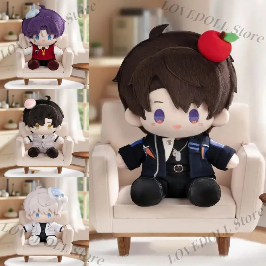 

Official Love and Deepspace Peer Lover Xavier Zayne Rafayel Sylus Caleb Stuffed Plushie Plush Seated Doll Body Clothes Gift 20cm