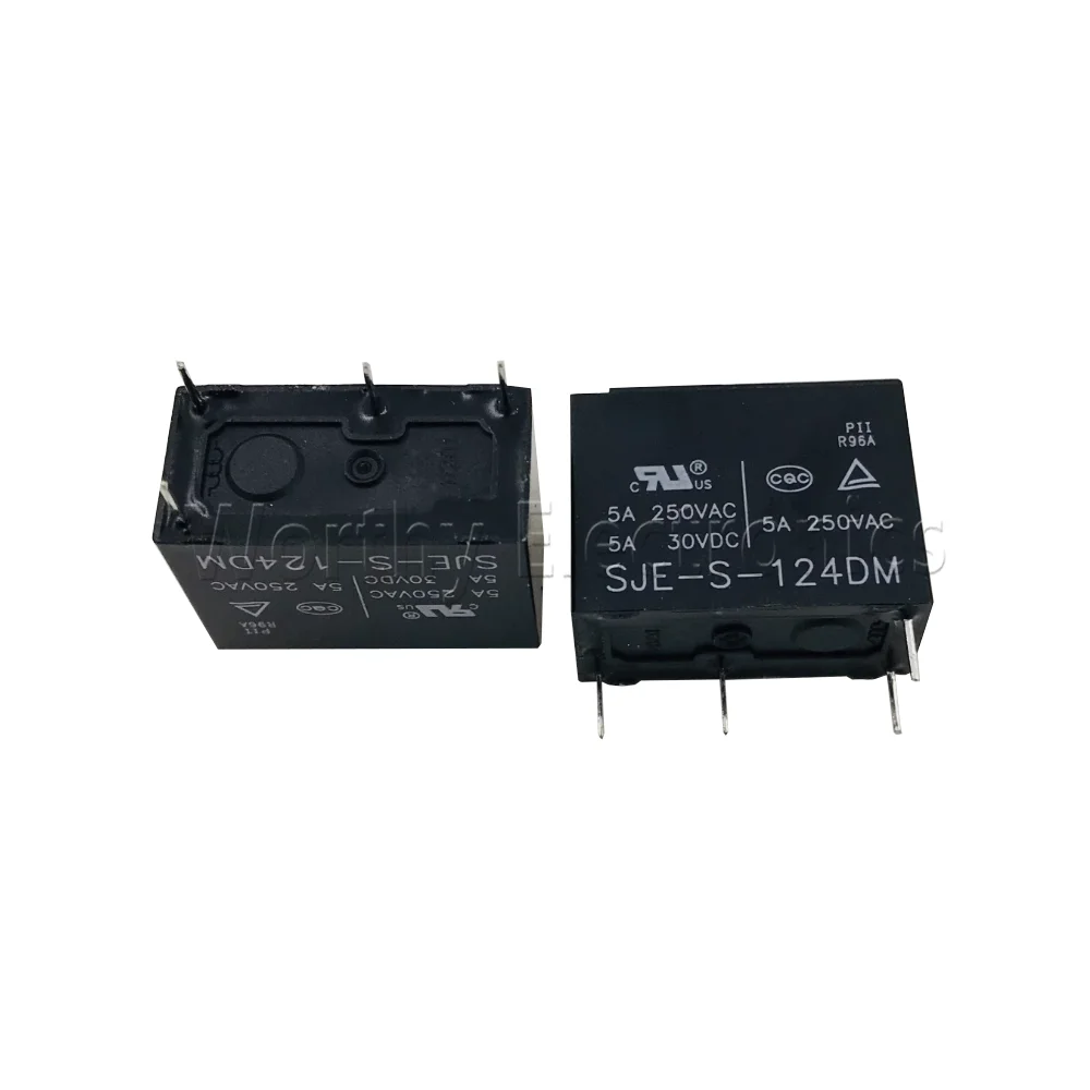 Free shipping 10PCS/LOT  SJE-S-124DM 24V 4PIN relay