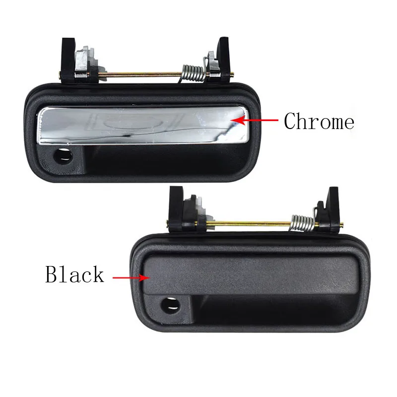 Manija de puerta Exterior negra izquierda derecha para toyota 4runner hilux 1988-2004 OEM 69220-89110