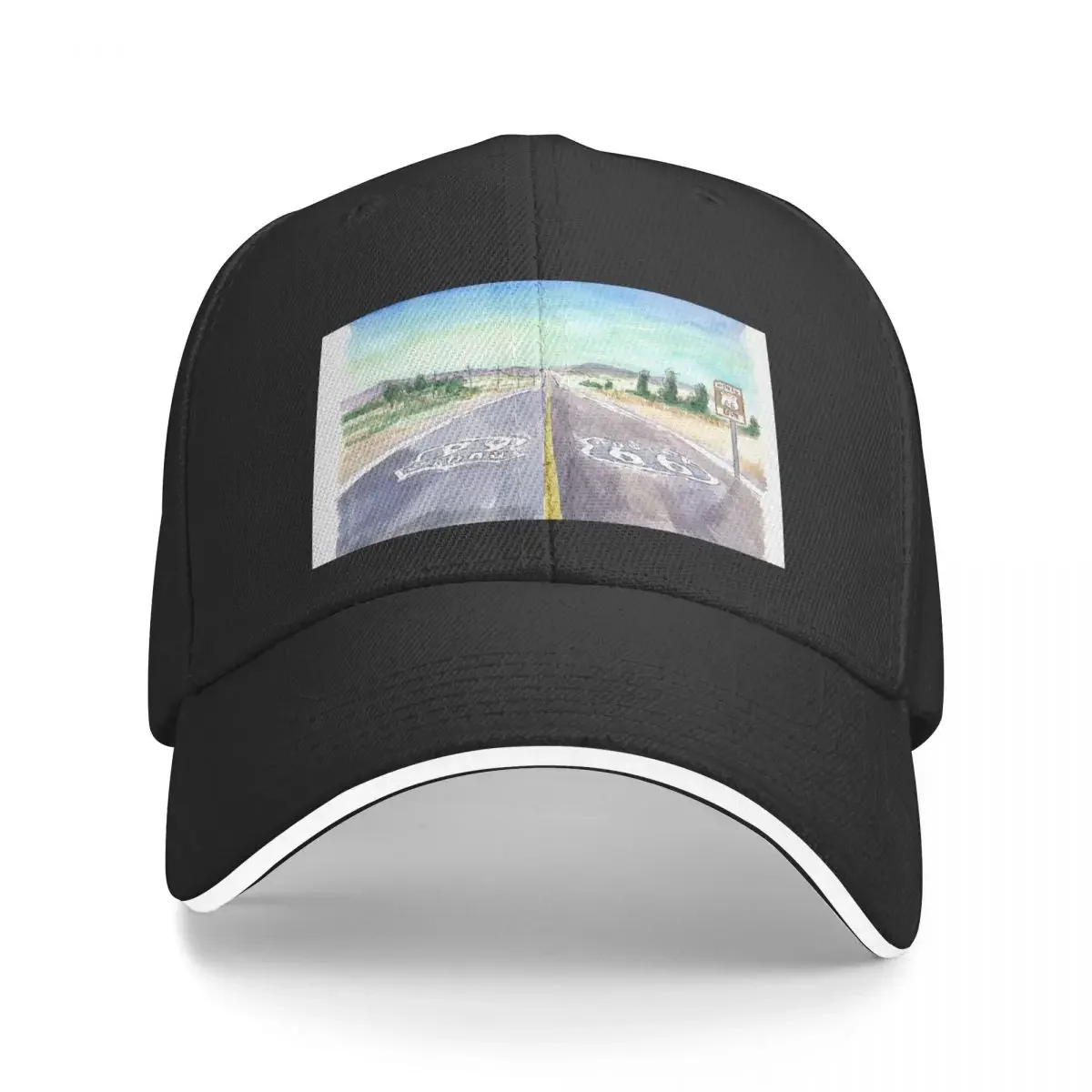 

Road Trip on Historic Route 66 Scenic Drive Baseball Cap Snap Back Hat Dropshipping Horse Hat Vintage Mens Tennis Women's