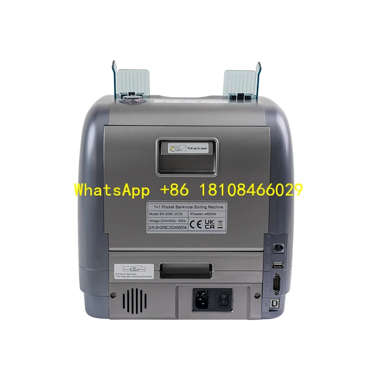 Máquina de contagem com impressora Venda quente Mix Valor Dinheiro