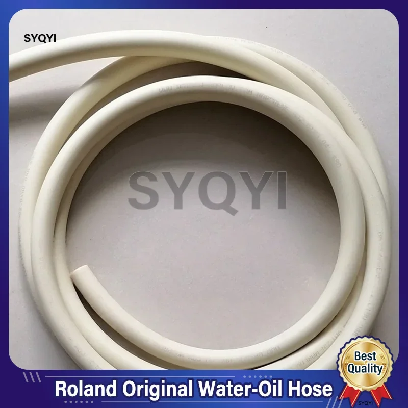 Roland Printing Machine Parts 700 Glazing Oil Pipe  Original Water Oil Hose 700 Water Inlet/Return Rubber Oil Pipe