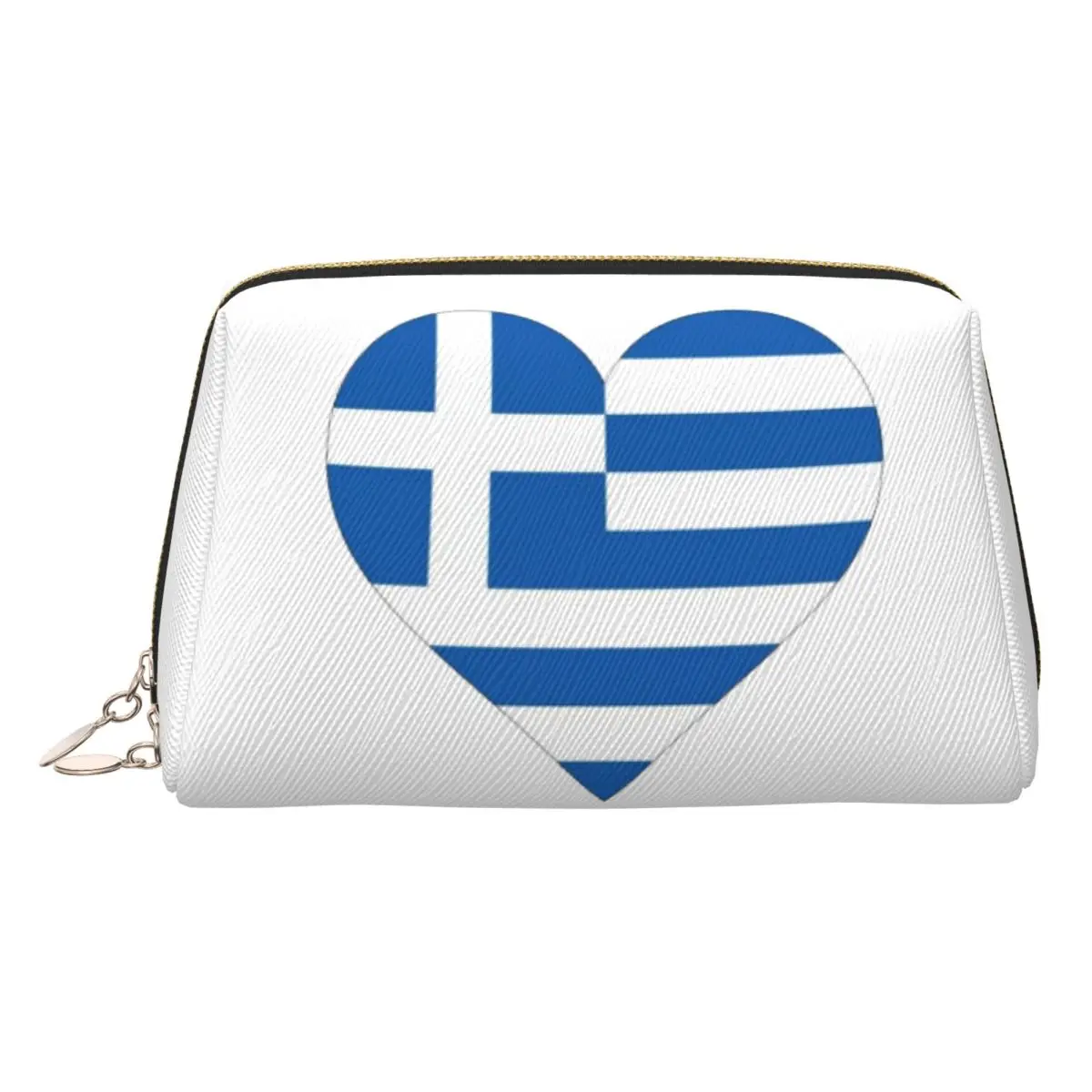 

Греческий греческий флаг, женская косметичка, дорожный органайзер для макияжа, сумка для хранения туалетных принадлежностей, Dopp Kit Case