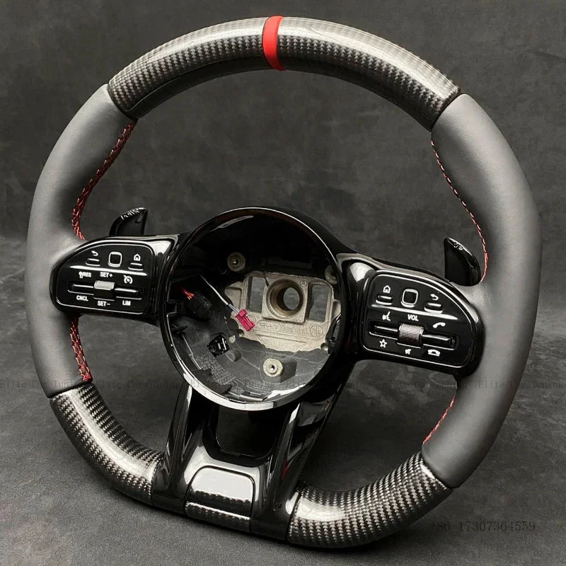 

Real Forged Carbon Fiber LED Steering Wheel Fit for Mercedes W211 W212 W213 W221 W463 W464 C217 W221 W222 W204 W205 C43 C63 S222