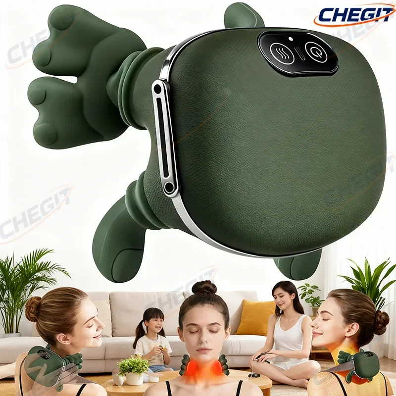 

НОВЫЙ массажер для шеи Bionic, массажер для шеи и плеч, беспроводной массажер для шеи, шейного трапециевидного разминания, шаль, бесщеточный двигатель