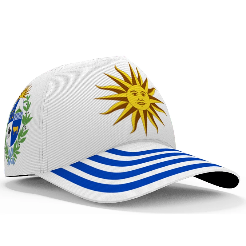 

Uruguay Baseball Caps Free 3d Custom Made Name Number Team Logo Uy Hat Ury Country Travel Spanish Nation Uruguayan Flag Headgear