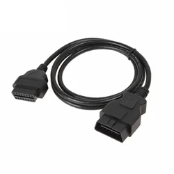 車の診断用のオス-メスコネクタケーブル,16ピン,高品質,obd,obd2,elm327,obdii,1.5m,150cm, 30cm延長