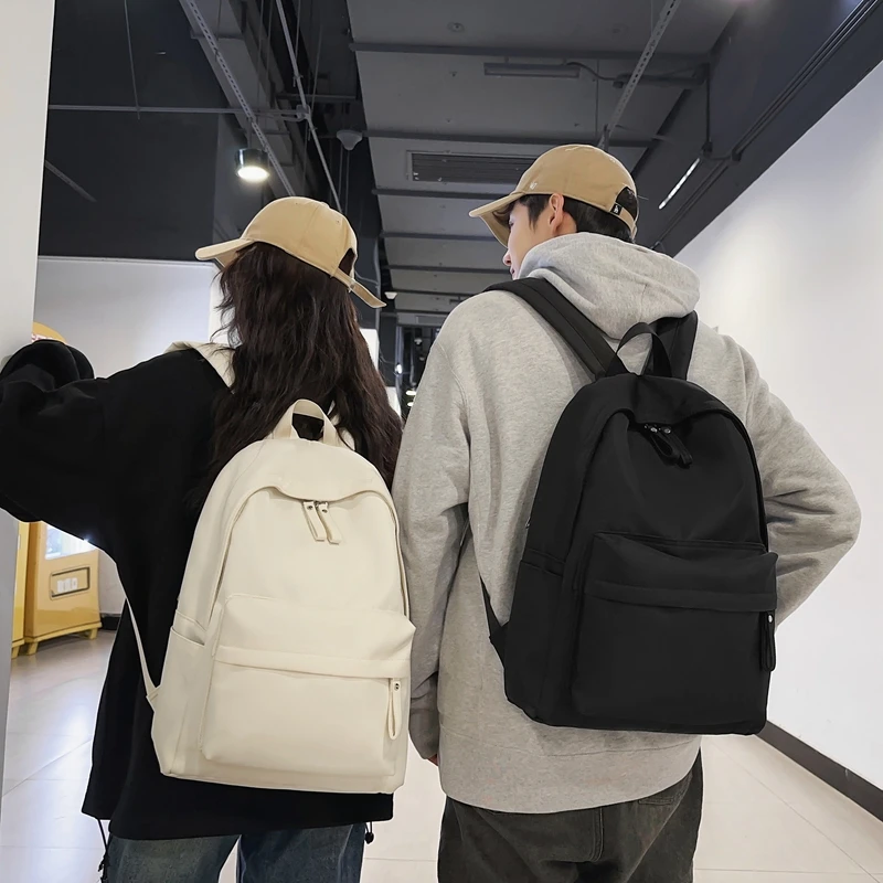 

Легкие японские мужские и женские рюкзаки, нишевые простые школьные сумки, многослойные компьютерные сумки большой вместимости.