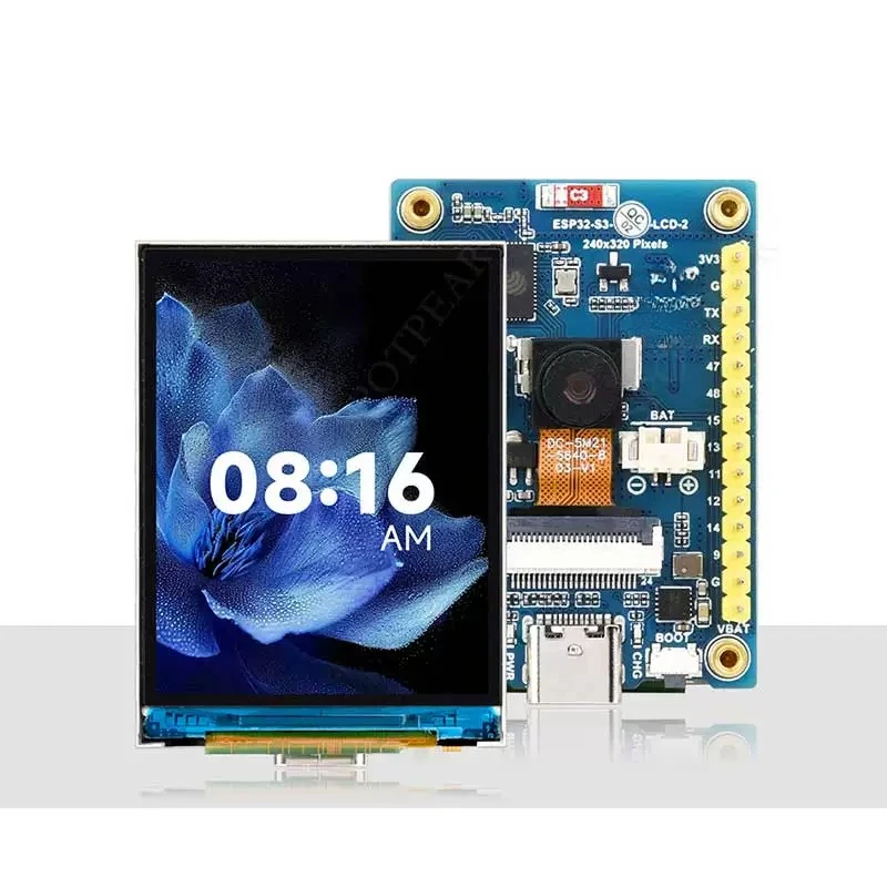 ESP32-S3 camera development board 2 inch LCD display 240x320 touch screen QMI8658 sensor