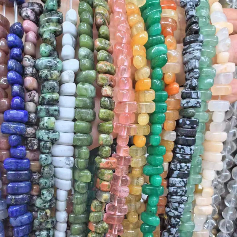 

New Natural Yellow Dongling Green Melon Seed Scattered Beads DIY Bracelet Necklace Sweater Chain Jewelry Accessories Wholesale