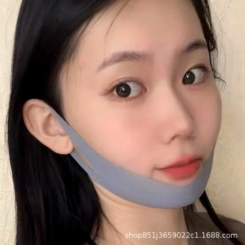 Quick Fixing Facial V Face Slimming Tool With Electro Magnet Lifting Up Firming Anti Sagging Full Face Mask For Double Chin