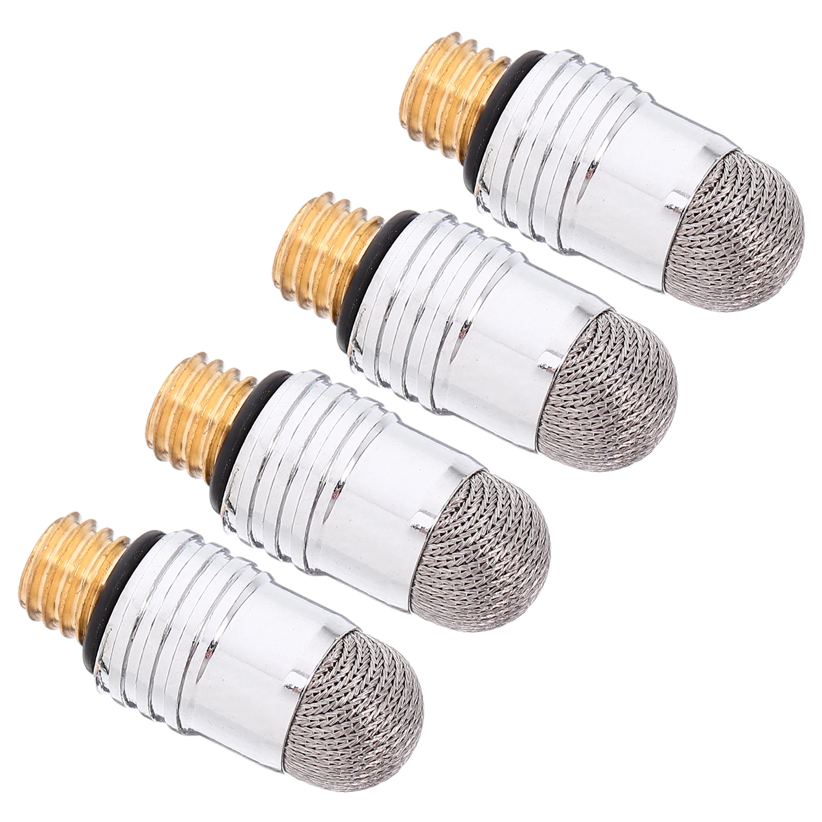 

4 Pcs Capacitor Tip Stylus Mesh Fiber Nibs Replacement Durable Conductive Fabric Aluminum Touch Screen Compatible
