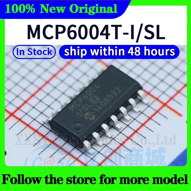 

MCP6004T-I/SL В наличии 48-часовая доставка