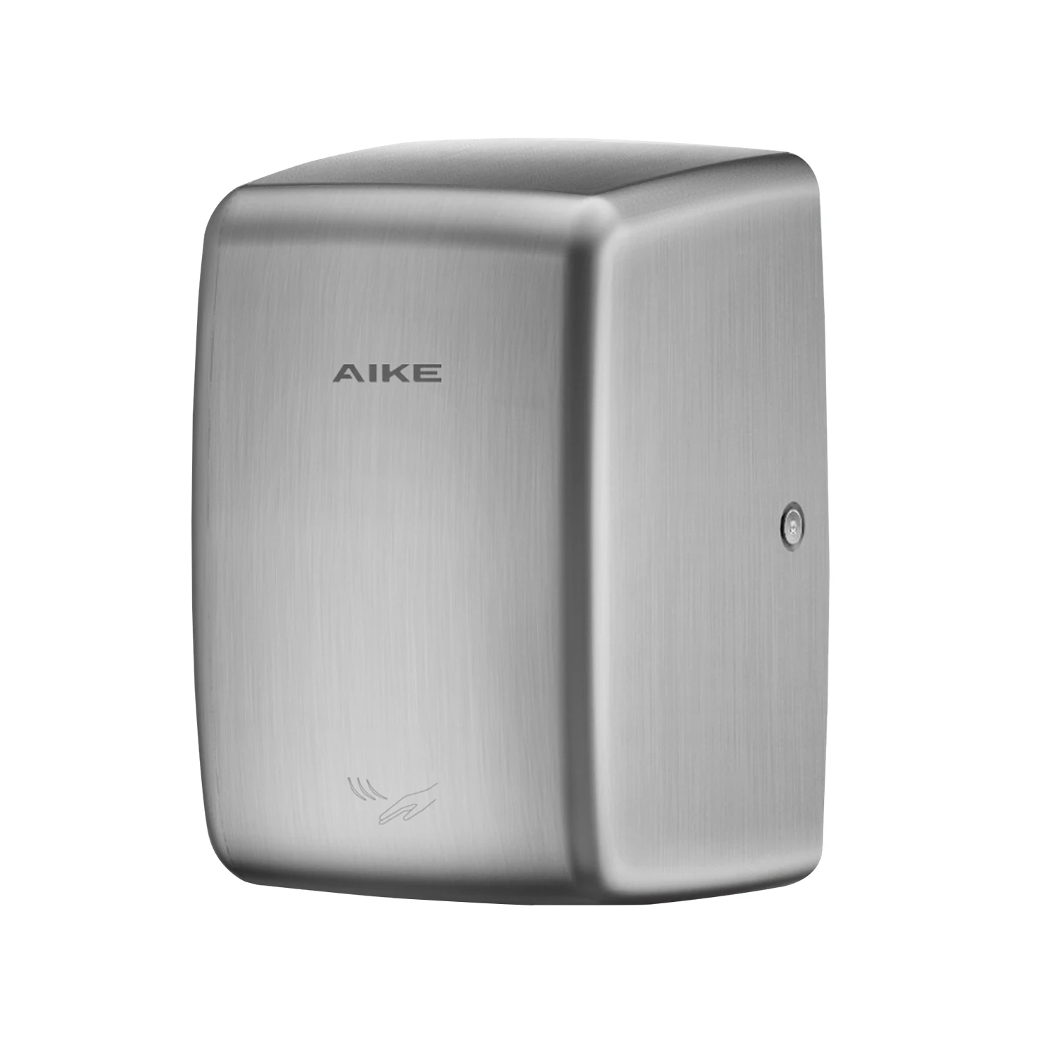 AK2803D Electric Stainless Steel 304 Touch-free Infrared Energy Efficient Compact Wall-Mounted Hotel Hand Dryer Fast Heating