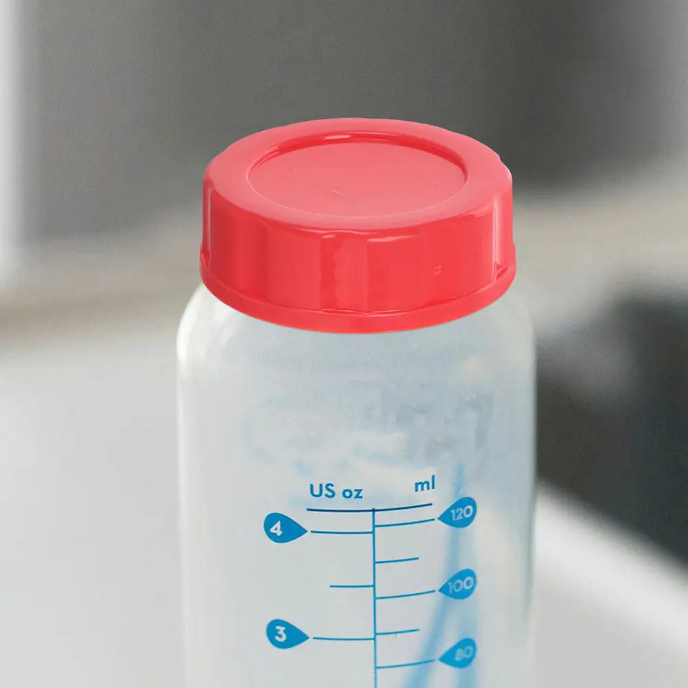 

10Pcs Wide Mouth Baby Bottle Sealing Caps Leakproof Replacement Lids for Milk Storage Travel Feeding Bottle Caps for Crafts