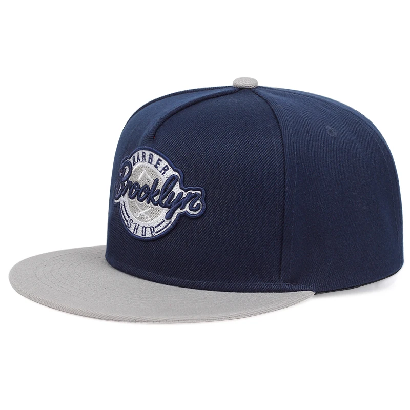 Brooklyn bestickte Baseballkappe, Frühling, Sommer, modische Snapback-Kappen, verstellbarer Herren-Baumwoll-Wildhut, Hip-Hop-Tide-Hut – Detail 4