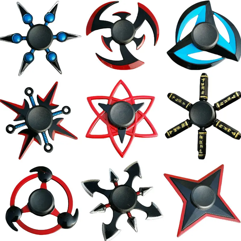 

Naruto Anime Alloy Finger Spinners High Speed Hand Spinners Fidget Toys for Stress Anxiety Relief for Adult Kids Funny Toys Gift