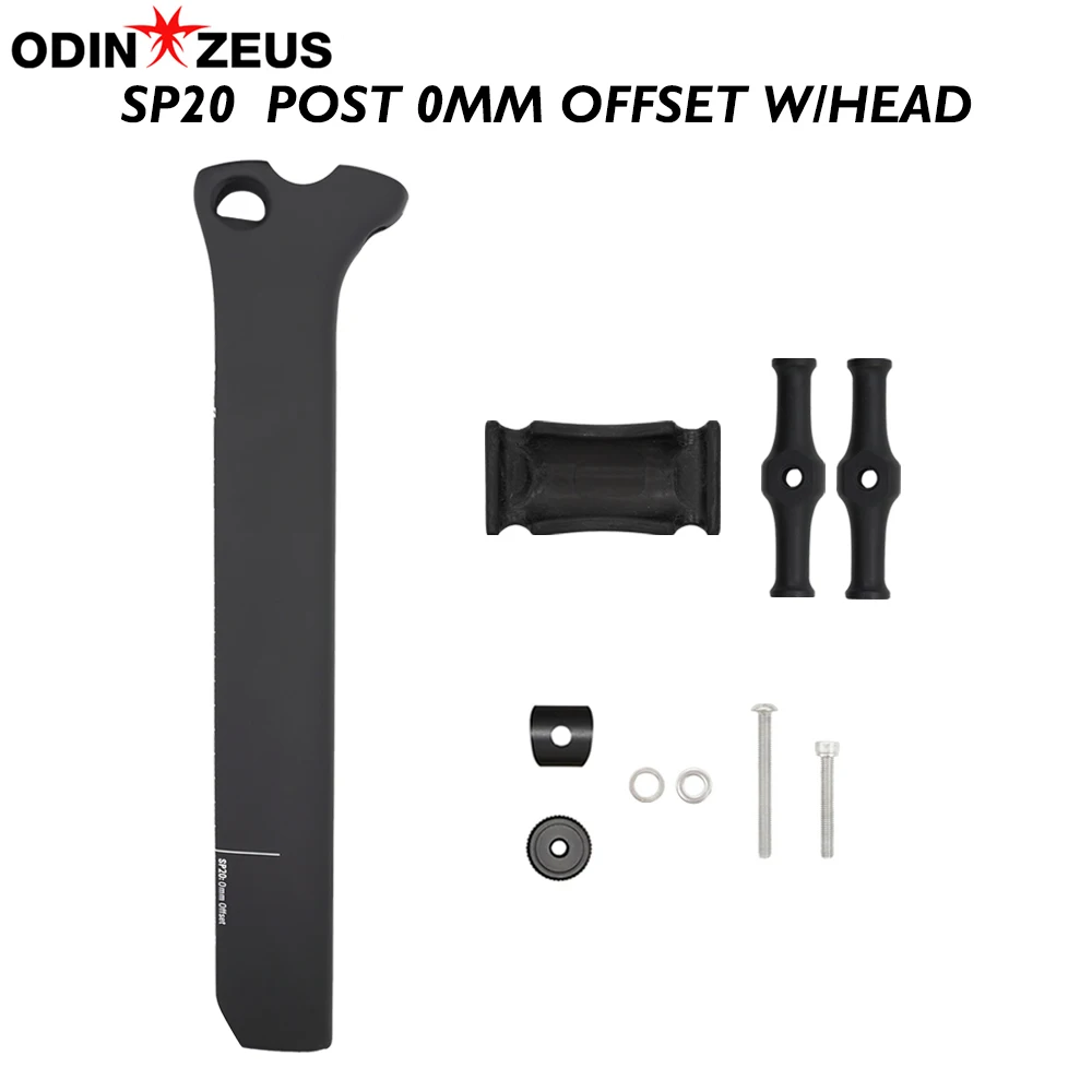 SP20 Carbon Fiber Seat Post For S5 Frames, 350mm 0/15/25° Offset Carbon Brazing Alloy Compatible With S2 S3 S5 S-Series 52x10mm