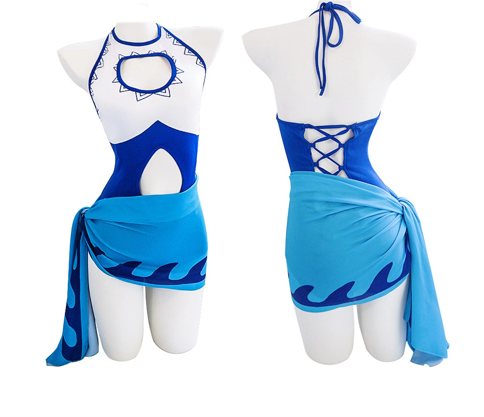

Game The Bounty Hunter Miss Sarah Fortune Cosplay Costume Bodysuit Swimwear Summer Pool Party Swimsuit Halloween Outfit