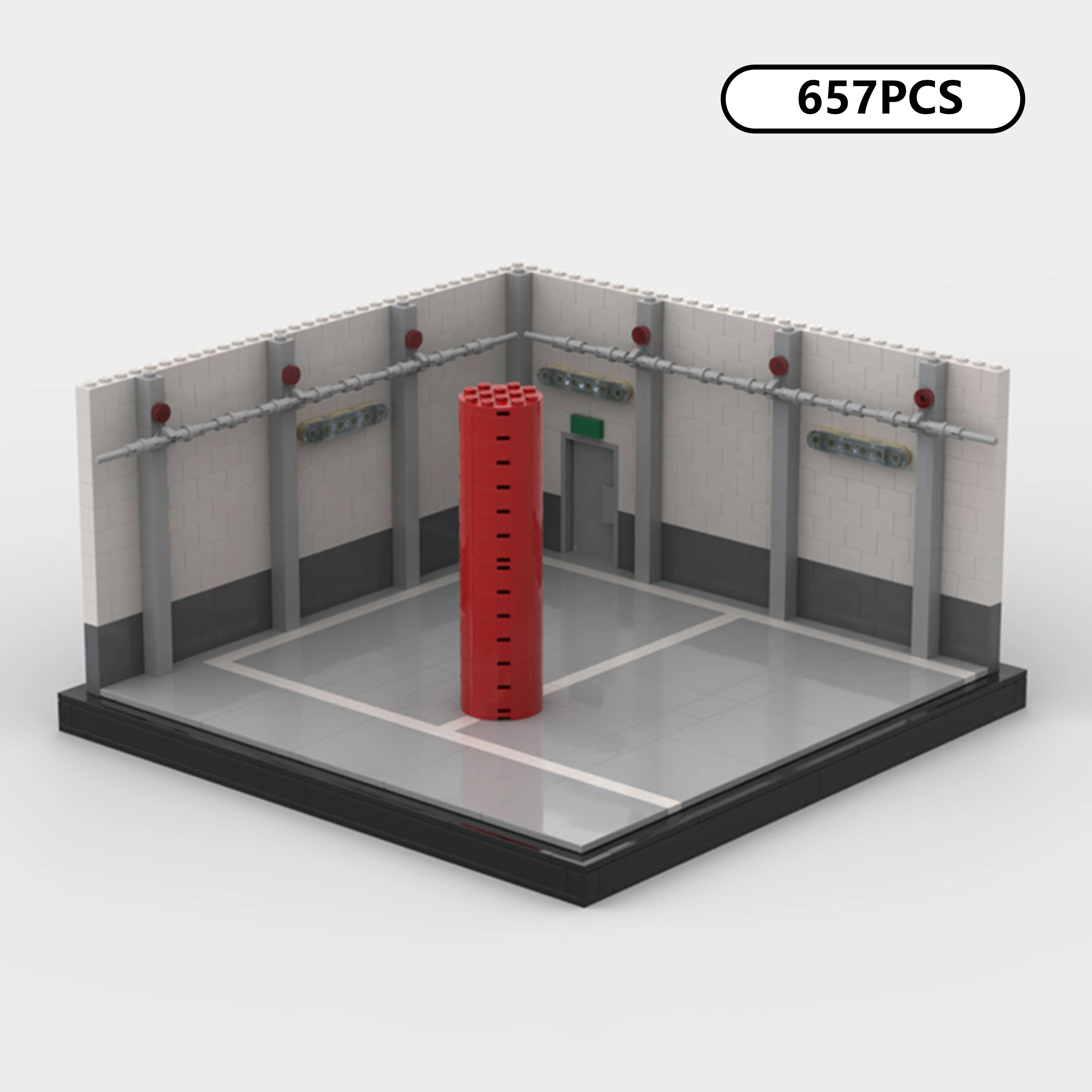 

MOC Building Block Parking Lot Base Compatible with 8-Stud Car Speed Series DIY Garage Parking Spaces Assembly Toy Display Gift